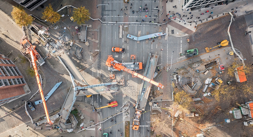 CN Europlan GmbH - 09.10.2020 - Amsinckstrassenbrücke - Abrissd